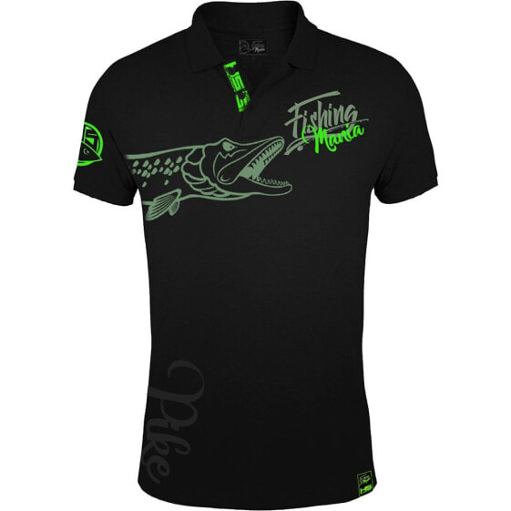 HOTSPOT DESIGN Fishing Mania Pike short sleeve polo