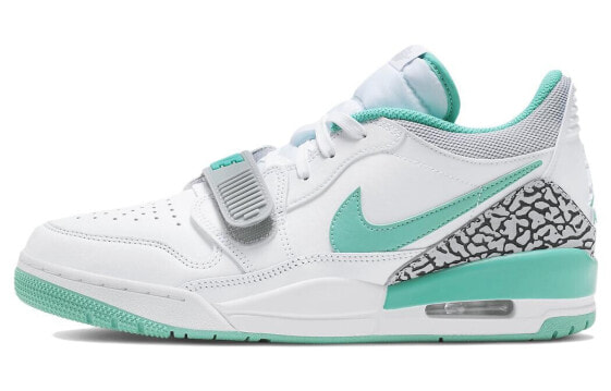 Кроссовки Jordan Legacy 312 low "white turquoise" CD7069-130