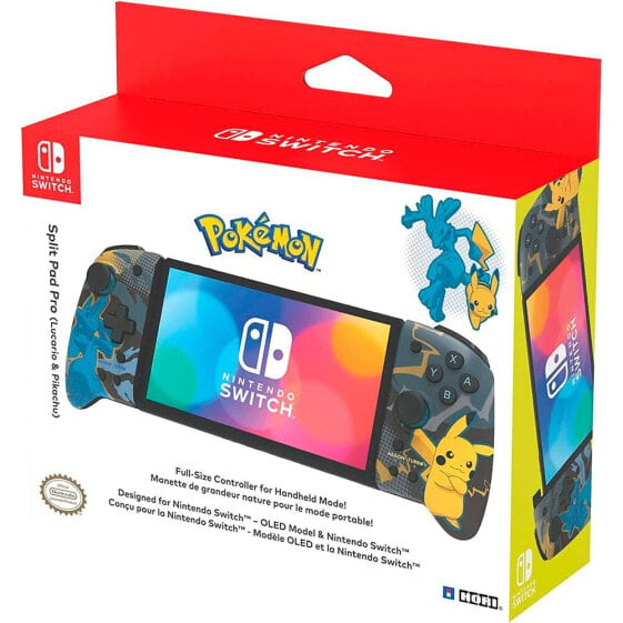 HORI Splid Pad Pro Pikachu And Lucario Nintendo Switch Gamepad