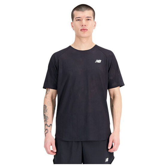 NEW BALANCE Q Speed Jacquard Short Sleeve T-Shirt