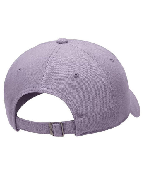 Men's and Women's Purple Swoosh Club Performance Adjustable Hat