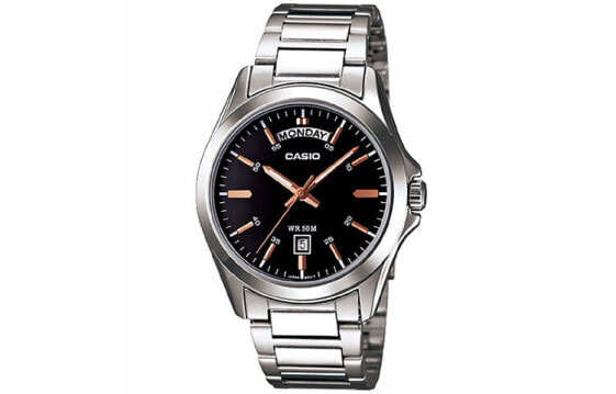 Casio Dress MTP-1370D-1A2 Quartz Watch