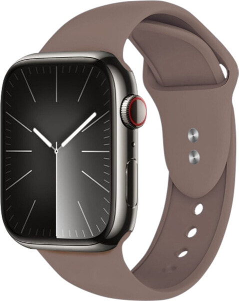 Crong Crong Liquid - Pasek do Apple Watch 42/44/45/49 mm (brązowy)