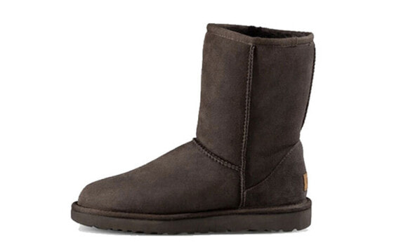 Угги женские UGG CLASSIC SHORT 1016223-CHO, цвет: шоколадные