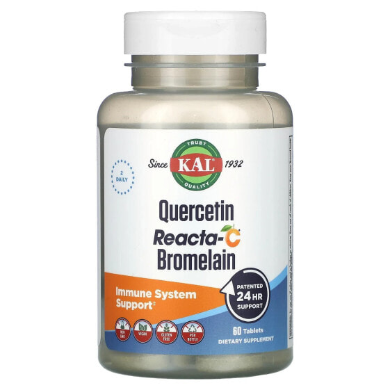 Quercetin Reacta-C Bromelain, 60 Tablets