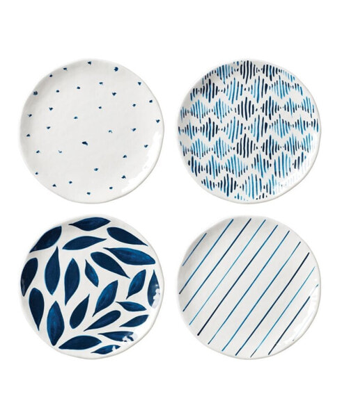 Blue Bay Melamine Assorted Accent Plates, Set Of 4