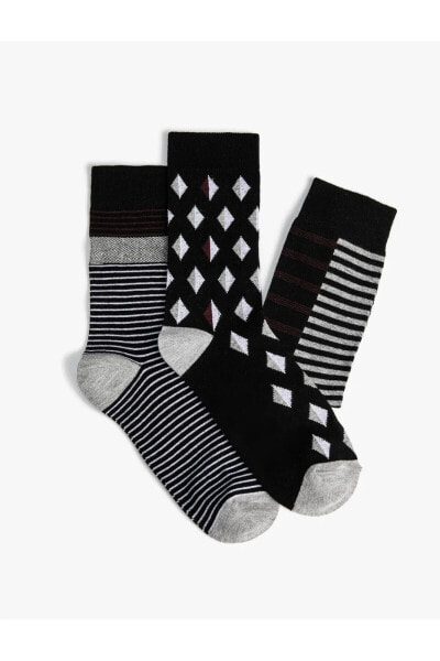 Носки Koton Striped 3lı Çorap i