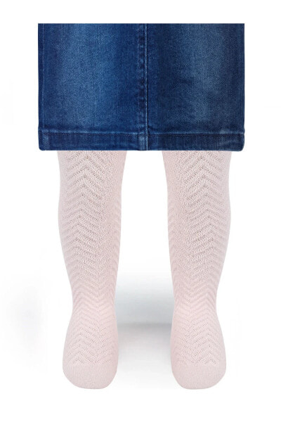 Civil Kız Bebek Külotlu Çorap 0-12 Ay Pembe