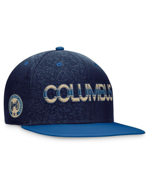 Men's Navy, Blue Columbus Blue Jackets Authentic Pro Alternate Jersey Snapback Hat