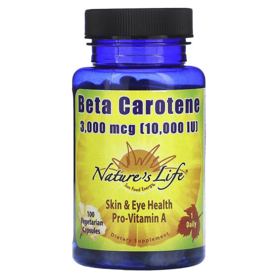 Beta Carotene, 3,000 mcg , 100 Capsules