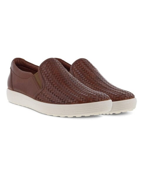 Ecco woven hotsell slip on