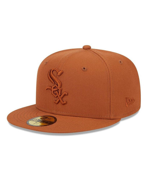 Men's Brown Chicago White Sox Spring Color 59FIFTY Fitted Hat