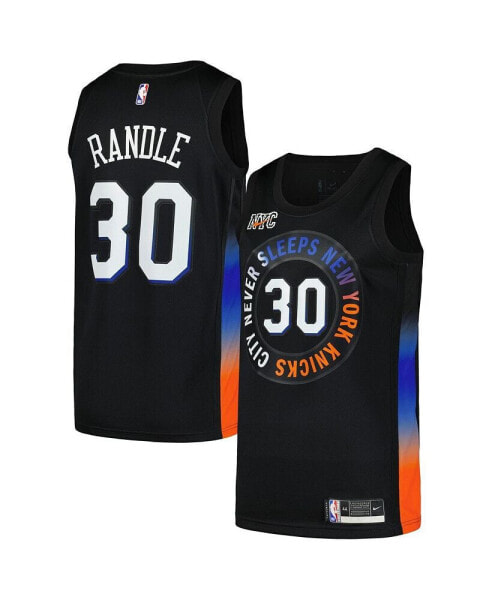 Men’s Julius Randle Black New York Knicks Swingman Player Jersey - City Edition