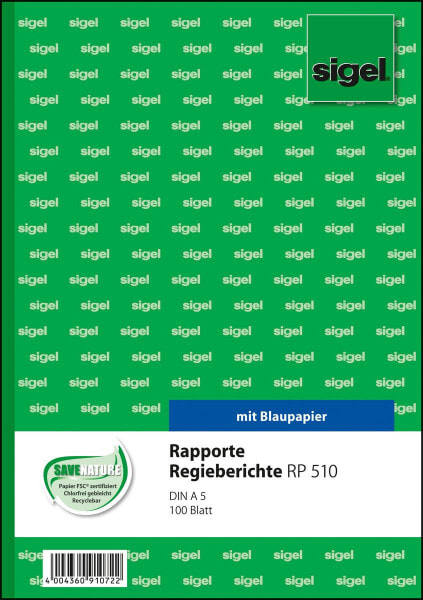 Sigel RP510 - 100 sheets - A5 - Green