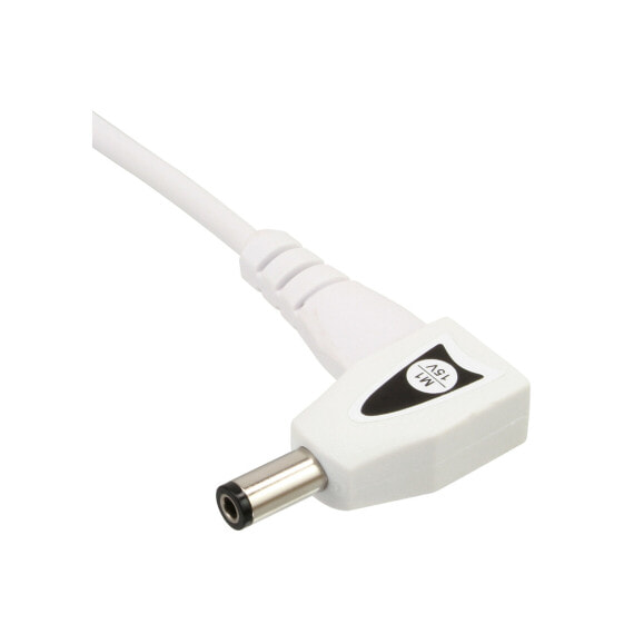 InLine Power Supply Notebook Adapter 90W USB 100 - 240V white incl. 8 tips