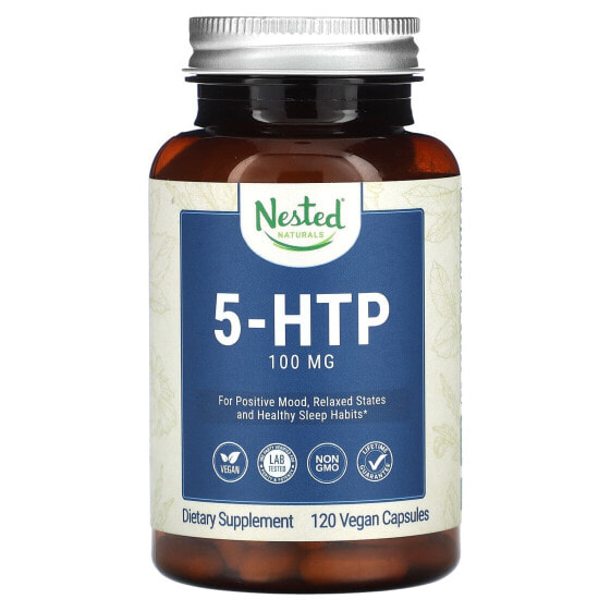 5-HTP, 100 mg, 120 Vegan Capsules
