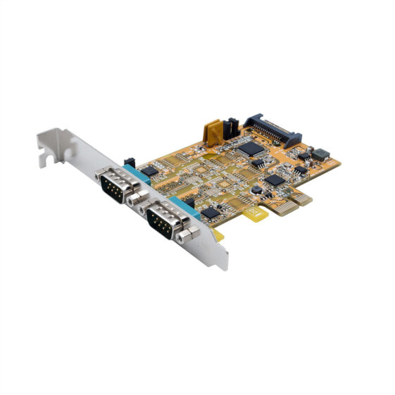 Exsys EX-45032 - PCIe - Serial - RS-232/422/485 - 16 B - 7 - 8 - 1 - 1.5 - 2