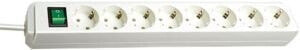 Удлинитель Brennenstuhl Eco-Line Switch & 1,5 mm² Ø Cable - 8 AC outlet(s) - White - 3 m