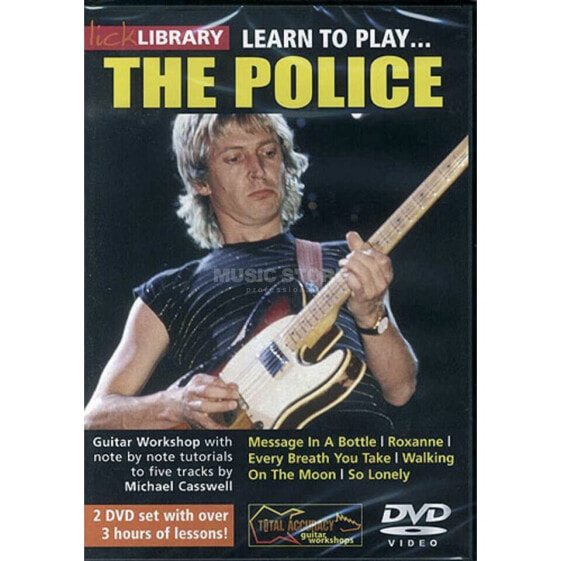 Roadrock International Lick Library: Learn To Play The Police DVD