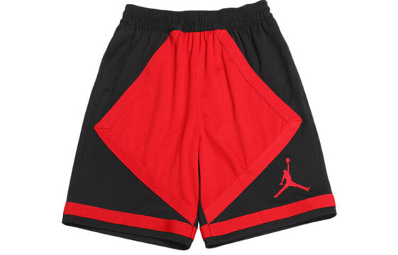Шорты мужские Jordan Air Dri-Fit Logo Casual - красно-черные
