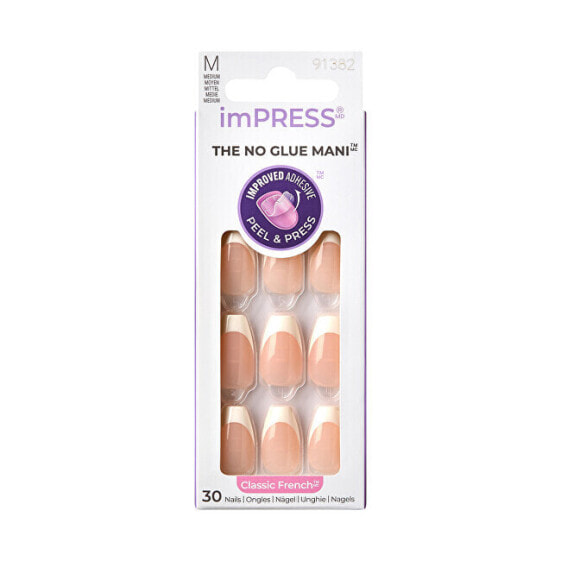 Self-adhesive nails ImPRESS Nails - Ideal 30 pcs