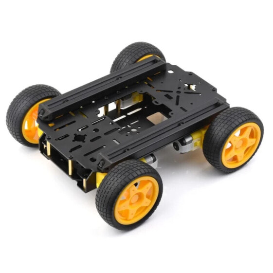Robot Chassis NP - Smart robot chassis kit with shock absorption - Waveshare 24419