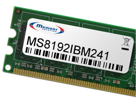 Memorysolution Memory Solution MS8192IBM241 - 8 GB - Green