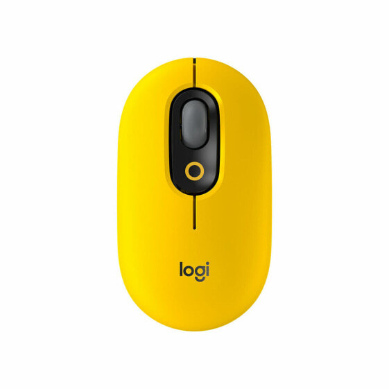 Мышь Logitech POP Mouse with emoji Жёлтый