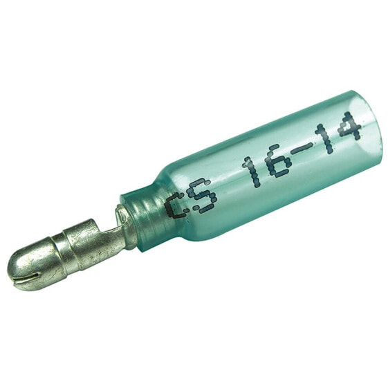 SEACHOICE 16-14 Male Insulated Heat Shrink Bullet Terminal 25 Units