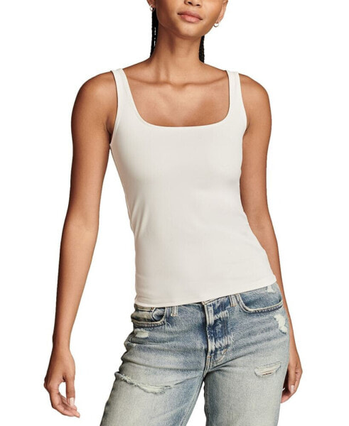 Women's Seamless Square Neck Tank Top