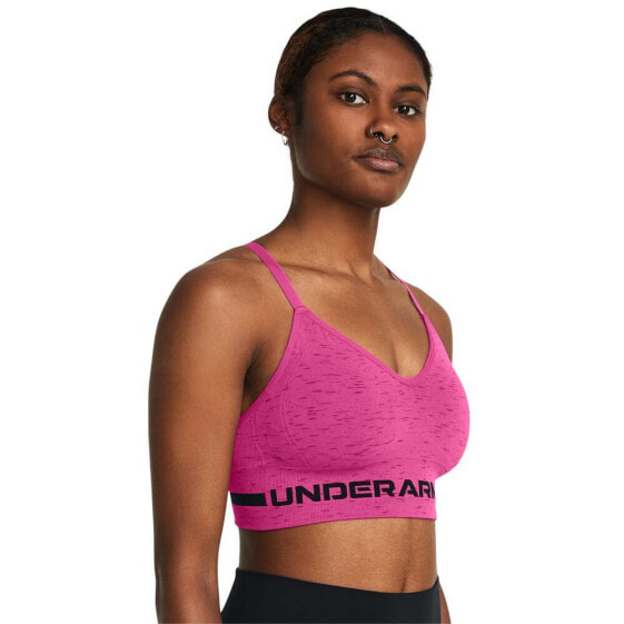 UNDER ARMOUR Seamless Long Heather Sports Top Low Support Seamless