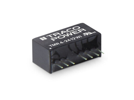 TRACO POWER TMR 4-2412WI - DC/DC-Wandler TMR 4WI, 4 W, 9-36/12,0 VDC, SIL-8