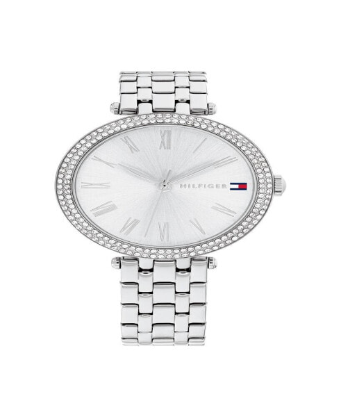 Women's Quartz Silver Stainless Steel Watch 34mm