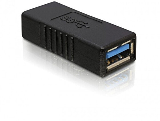 DeLOCK USB 3.0-A Adapter USB-A Черный 65175