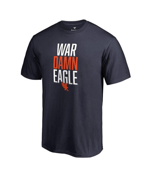Men's Navy Auburn Tigers Hometown Collection War Damn Eagle T-shirt