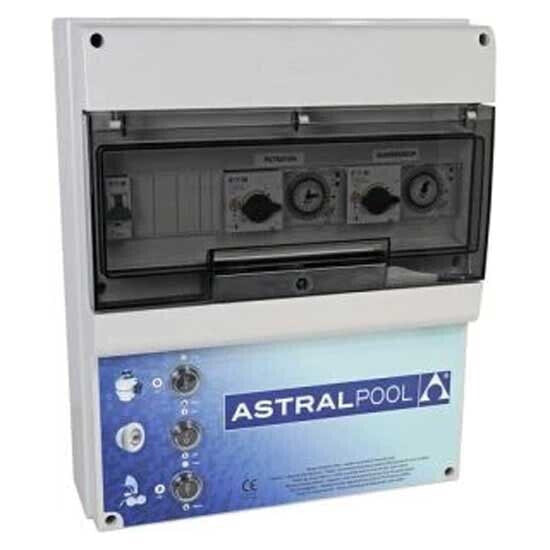 ASTRALPOOL 70424 Type D + Type D control box overload protection for 2 pumps and control for 2 underwater light