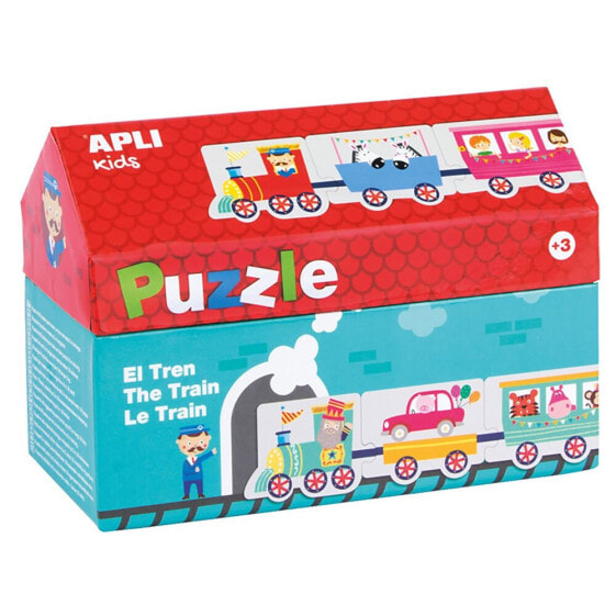 APLI C Casita Train Puzzle