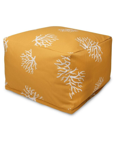 Cora Ottoman Square Pouf 27" x 17"