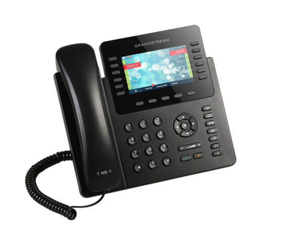 Grandstream GXP2170 - IP Phone - Black - Wired handset - Desk/Wall - 12 lines - 2000 entries