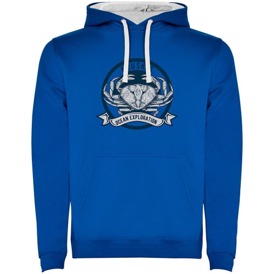 KRUSKIS Crab Logo Two-Colour hoodie