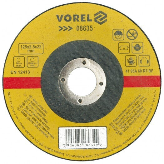 Disc Vorel Metal Rutg 230 x 2,5 x 22,2 мм 08641