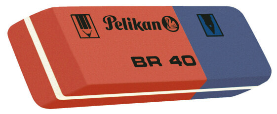 Pelikan 619569, Rubber, Blue,Red, 54 mm, 19 mm, 8 mm, 40 pc(s)