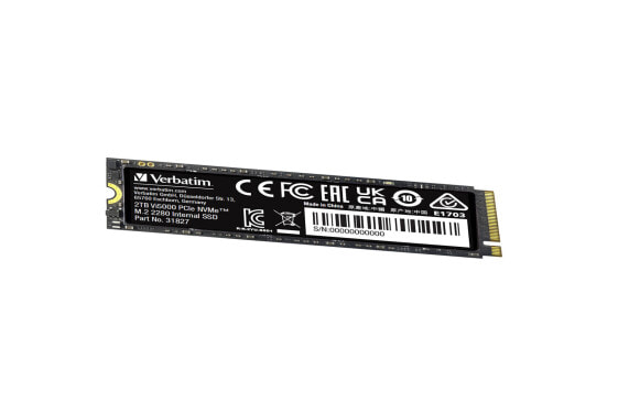 Verbatim Vi5000 M.2 SSD 2TB PCIe4 NVMe 31827