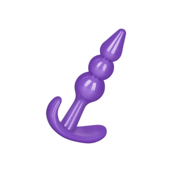 Analdildo mit Kugelstruktur, 9 cm