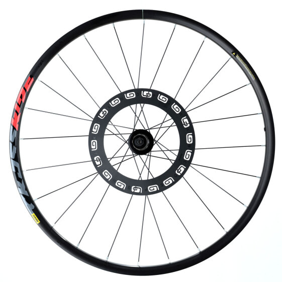 MTB задняя велосипедная обода Mavic Crossride FTS, 27.5", 10x135мм QR, 6-болтовый диск 10/11 скоростей