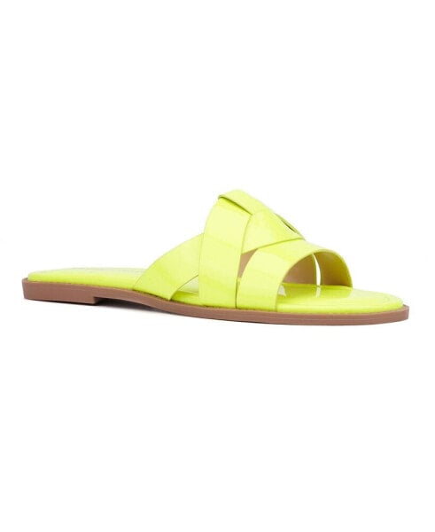 Women's Tiana Wide Width Flats Sandal