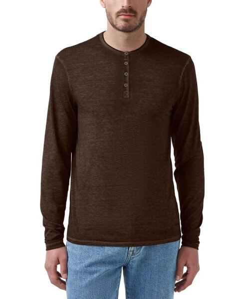 Men’s Kaduk Long-Sleeve Henley Shirt