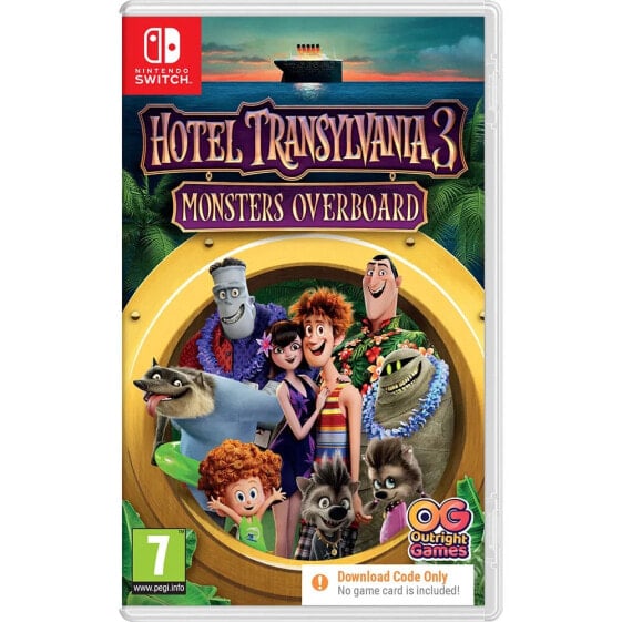 NINTENDO GAMES Switch Hotel Transylvania 3 Monsters Overboard Code in Box