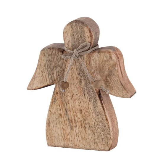 Deko Engel Holzfigur Schutzengel Holz