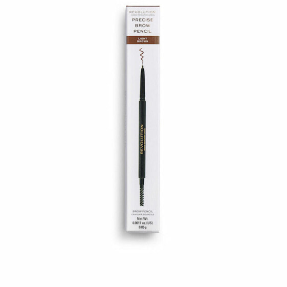 Подводка для бровей Revolution Make Up Precise Brow Pencil 2 в 1 Светло-коричневый 0,05 g